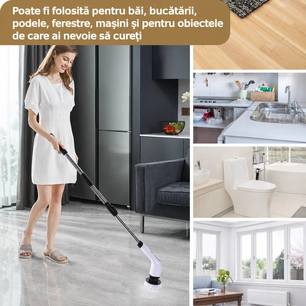 Perie Electrică de Curătare 9 în 1