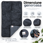Prosop Microfibră Profesională 50×90 cm – 850 GSM, Super Absorbantă