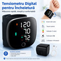Tensiometru Digital de Încheietură cu Ecran LED, Măsurare Tensiune și Puls, Manșeta Reglabila, Incarcare usb