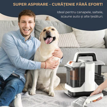 Aspirator Injectie-Extractie pentru Canapele, Covoare si Tapiterie Auto