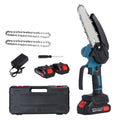 Mini Fierastrau Electric cu Lant 6 inch si 2 Acumulatori