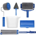 Set Trafalet cu Rezervor pentru Vopsit Paint Roller, Rolă Mare + Rolă Mică pentru Colțuri, Tavă și Accesorii